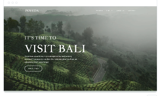 Diseño responsive PUBLIFACETICAS Bali